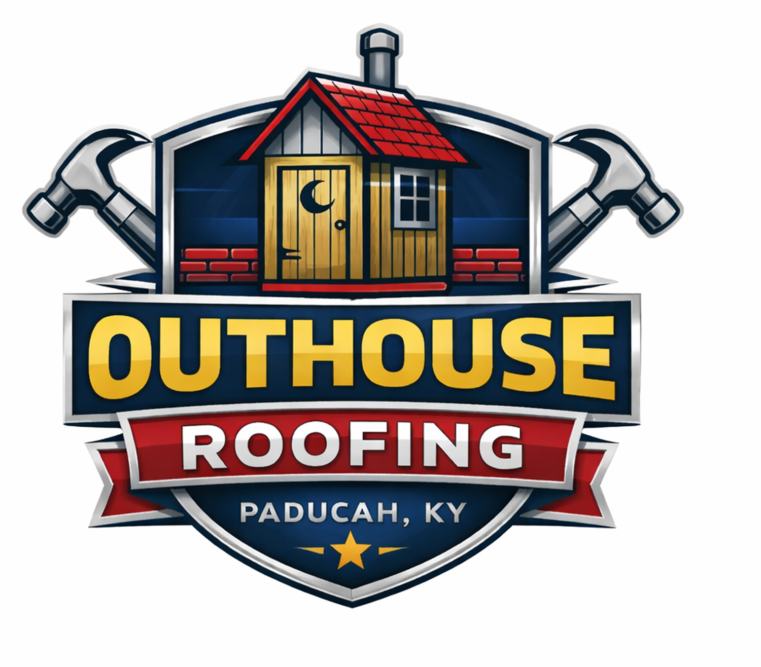 Outhouse Roofing Logo